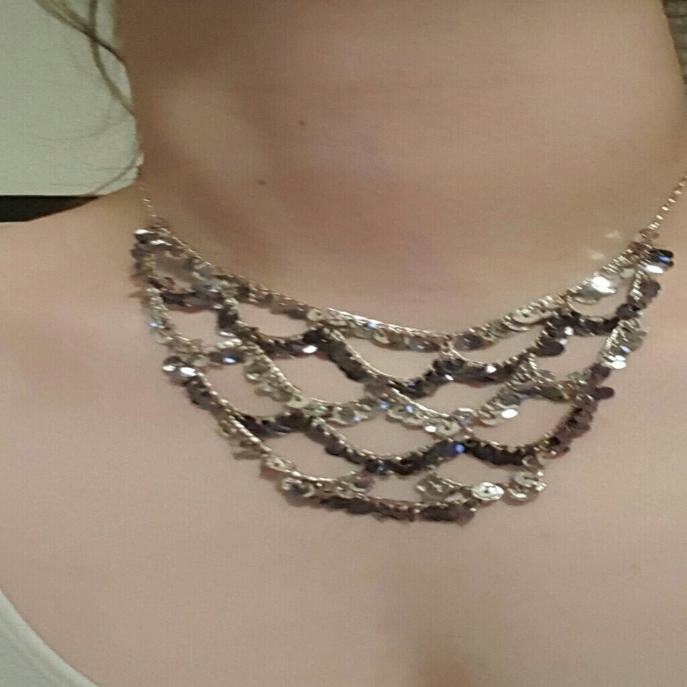 Sequin necklace